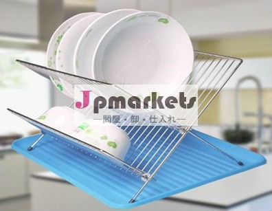 クロームメッキ皿ラックキッチンstoreageラック皿のワイヤーラック問屋・仕入れ・卸・卸売り