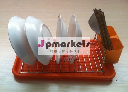 クロームメッキ皿ラックキッチンstoreageラック皿のワイヤーラック問屋・仕入れ・卸・卸売り