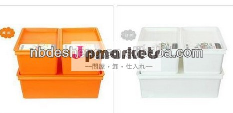 新しいタイプのカラフルな2014年透明アクリル収納ボックス問屋・仕入れ・卸・卸売り