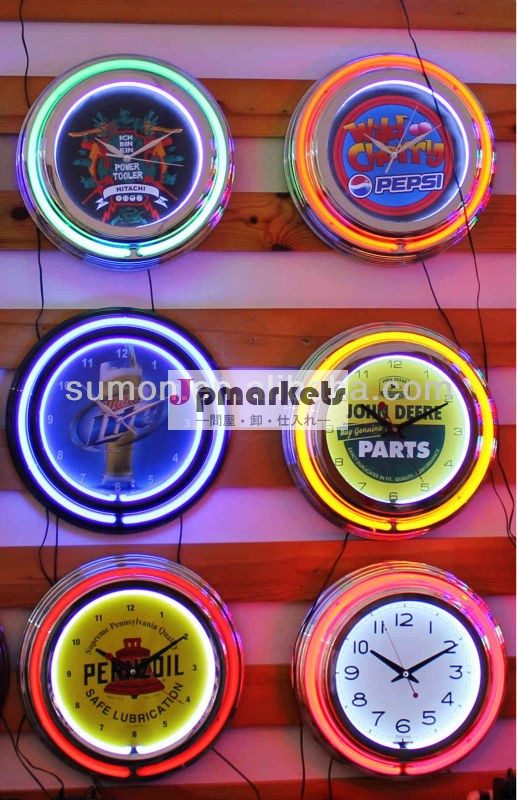 シングルリングネオンクロック問屋・仕入れ・卸・卸売り