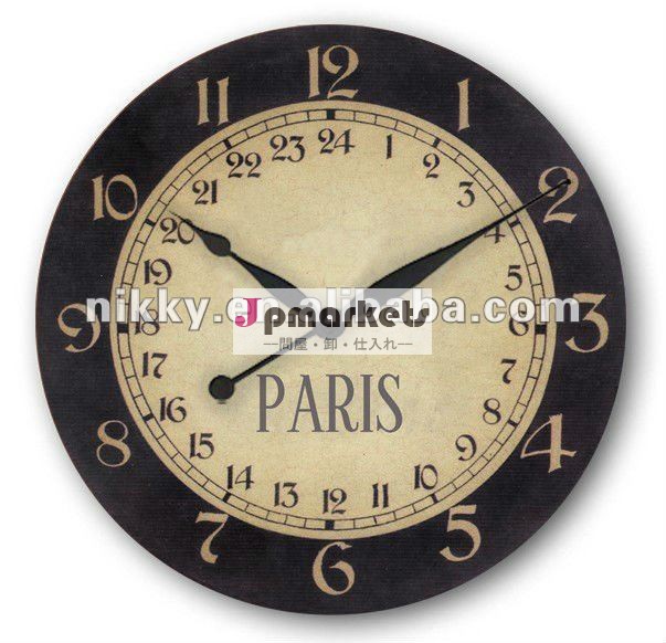 2013熱い販売の骨董品の時計の青銅、手作りされた木製の時計、気象台問屋・仕入れ・卸・卸売り