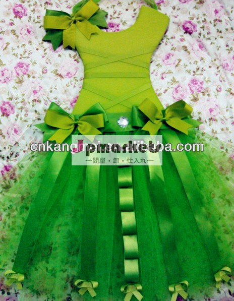 2014年st。 チュチュpatricks日柔らかいシフォンリボン弓ホルダー療シェブロンチュチュドレスの弓ホルダー問屋・仕入れ・卸・卸売り