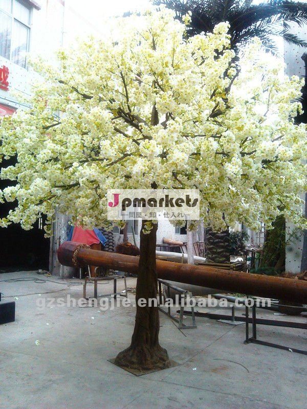 高い模造人工的な桜の木/人工花の木: 利用できるpink&white色問屋・仕入れ・卸・卸売り