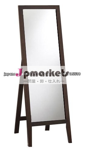 廊下やリビングルームや 化粧室用のスタンドミラー 鏡面仕上げスタンドミラー 木製スタンドミラー問屋・仕入れ・卸・卸売り