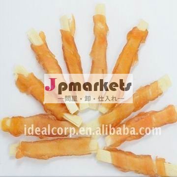 ペットのスナックチキンラップの生皮の犬は問屋・仕入れ・卸・卸売り