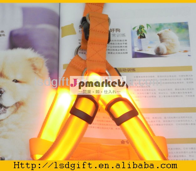 犬の首輪犬の首輪は、 ledが点灯ledled点滅首輪問屋・仕入れ・卸・卸売り