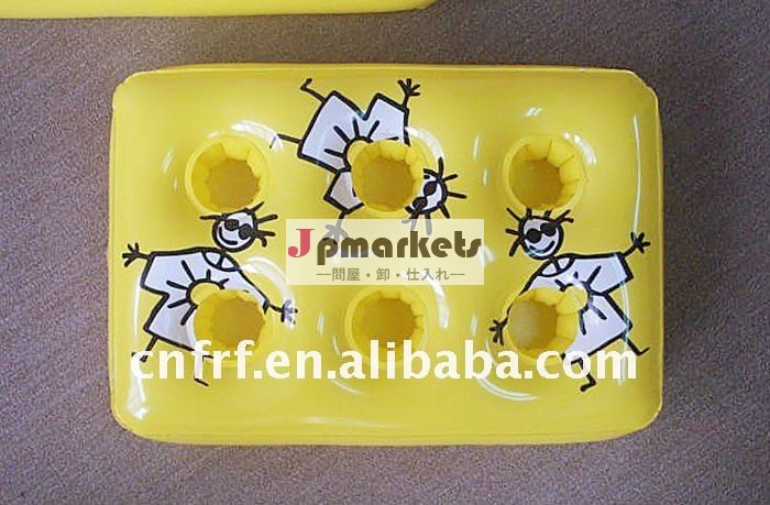 Pvcインフレータブルカップホルダー/プロモーションギフト/インフレータブルアイスバケット問屋・仕入れ・卸・卸売り
