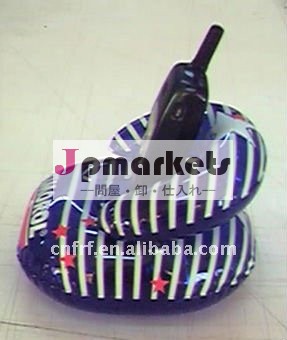 Pvcインフレータブル携帯電話ホルダー/昇進のギフト問屋・仕入れ・卸・卸売り