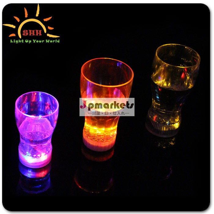 LEDプラスチック 光るLEDグラス,LEDコカ・コーラタンブラー,光るコップ,LEDグラスカップ問屋・仕入れ・卸・卸売り