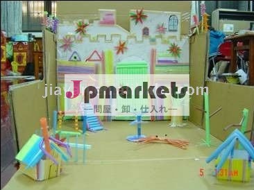 クレイジーパーティ装飾芸術的な藁曲線ジュース用問屋・仕入れ・卸・卸売り