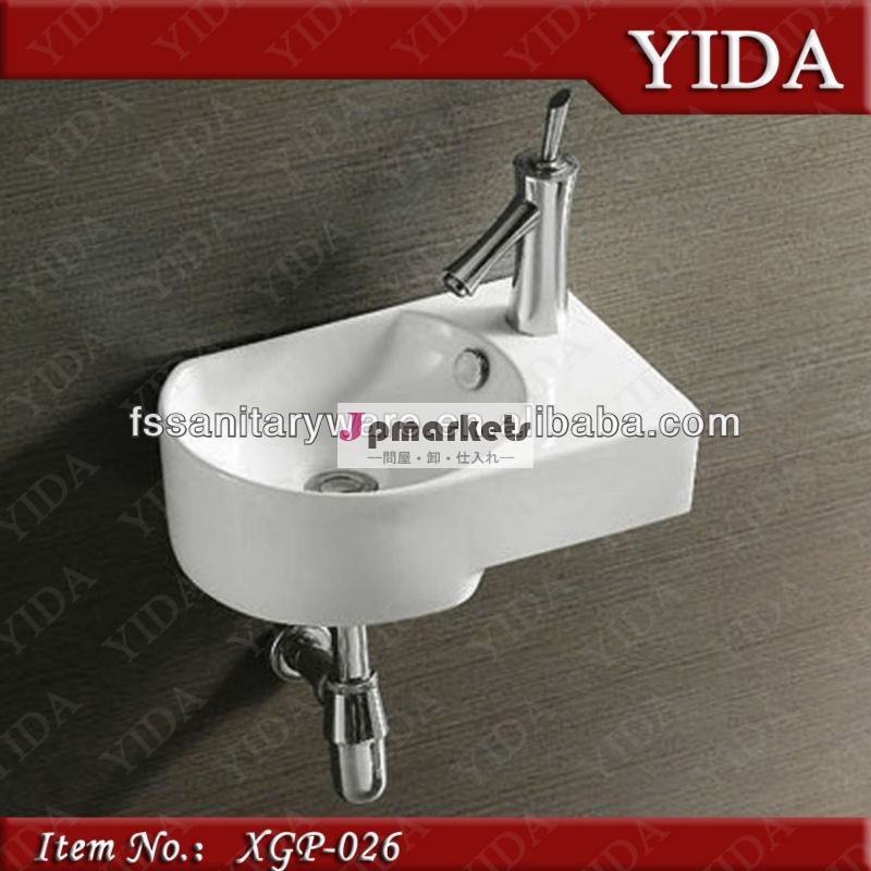 セラミック壁ハング盆地_sinkware_sanitaryホテルの浴室の衛生陶器流域問屋・仕入れ・卸・卸売り