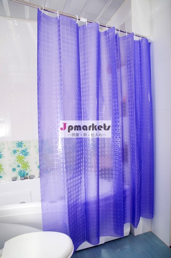 紫のEVA浴室のカーテン問屋・仕入れ・卸・卸売り
