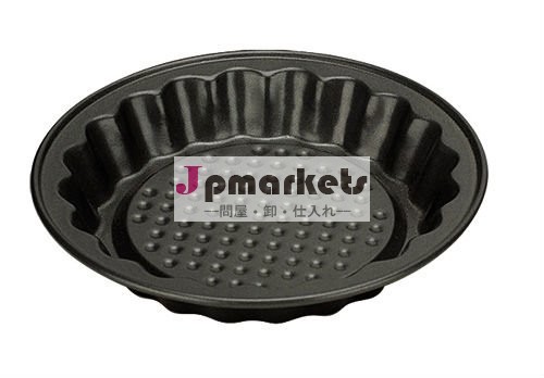 bakeware: 非カートンの鋼鉄棒の花の形の円形鍋問屋・仕入れ・卸・卸売り