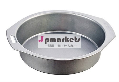 bakeware: 非シリコーンのカートンの鋼鉄棒の円形鍋問屋・仕入れ・卸・卸売り