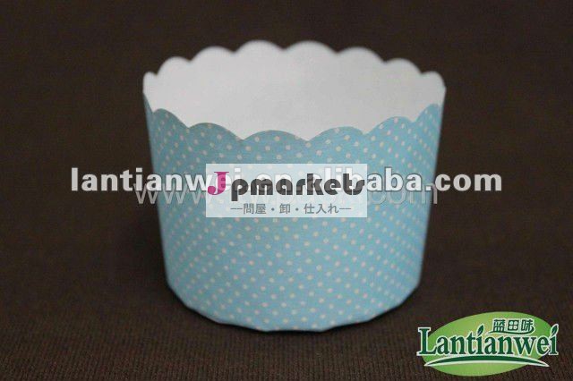 スカイブルーカスタム用紙ミニマフィンカップ問屋・仕入れ・卸・卸売り