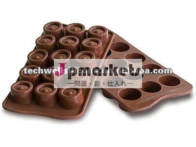 のチョコレートモールドシリコーンch-002傾斜シリンダー問屋・仕入れ・卸・卸売り
