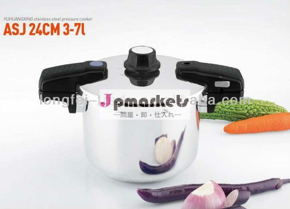 ステンレス鋼のホット販売商業4l22センチメートル圧力鍋問屋・仕入れ・卸・卸売り