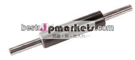 ステンレス鋼製の非- スティックコーティングしたハンドル付きローリングピン問屋・仕入れ・卸・卸売り
