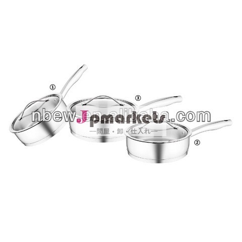 22/24/26センチメートルフライパン安いステンレス製の調理器具高品質家庭用器具中国プロモーション調理器具問屋・仕入れ・卸・卸売り