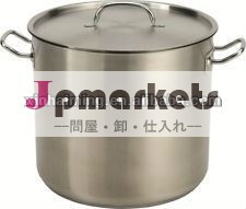 ステンレス鋼のストックポット304/調理pot/スープ鍋問屋・仕入れ・卸・卸売り
