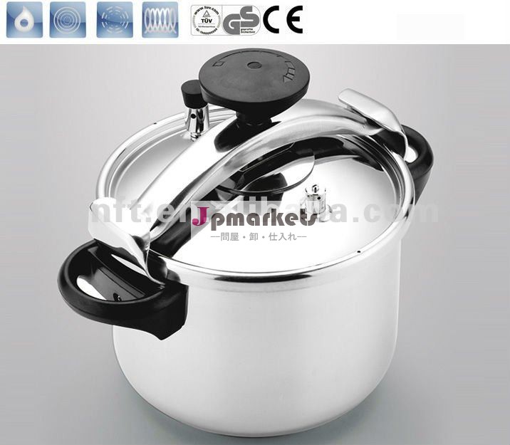 興品質安全な食品と接触する誘導ステンレス鋼4lcsb22cm4l圧力鍋問屋・仕入れ・卸・卸売り
