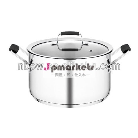 ステンレス鋼ソース鍋スープ鍋20-28cmアメリカスタイルダブルハンドル調理器具メーカー問屋・仕入れ・卸・卸売り