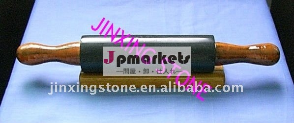 Handle&の木製の立場との大理石の石造りの圧延Pin問屋・仕入れ・卸・卸売り