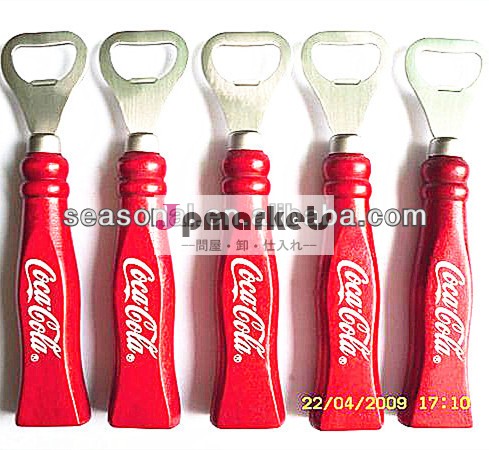 ステンレス鋼の栓抜き木製ハンドル付き問屋・仕入れ・卸・卸売り
