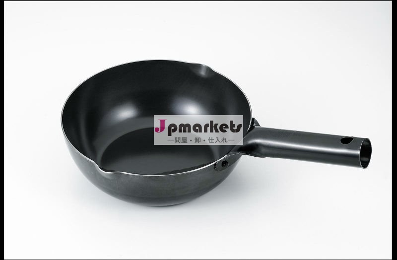 の鉄の中華鍋をミニ20cm( 7.87in) は日本の台所用品問屋・仕入れ・卸・卸売り