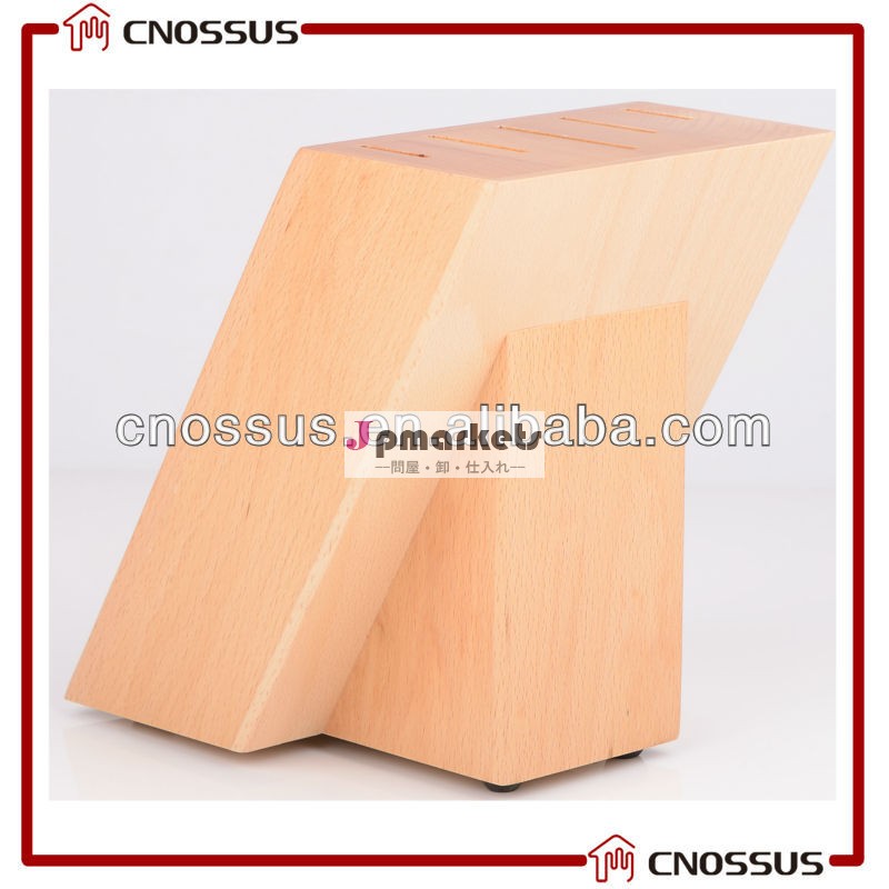 Cn-0216ckゴムの木のナイフブロック問屋・仕入れ・卸・卸売り