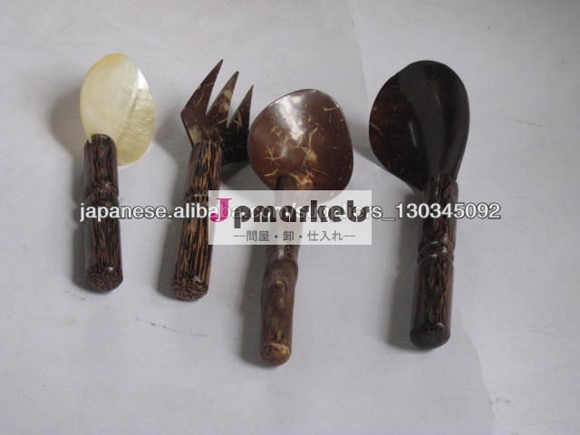 wooden serving spoon fork natural kitchenware問屋・仕入れ・卸・卸売り