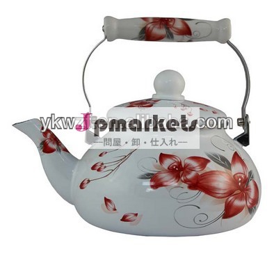 最新の花のデカールステンレスケトル/waterティーポット/ガス炊飯器のためのケトル問屋・仕入れ・卸・卸売り