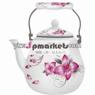 エナメル紅茶ポットエナメルケトル5l/ガス調理器用エナメルティーポット問屋・仕入れ・卸・卸売り