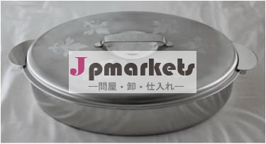 ステンレス鋼の楕円形のカセロール問屋・仕入れ・卸・卸売り