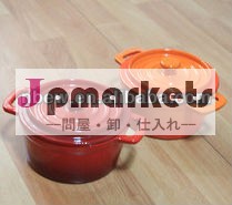 鋳鉄ミニポットエナメル調理器具蓋付きキャセロールsgsベークライトノブ問屋・仕入れ・卸・卸売り