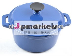 熱い鍋エナメルコーティング鋳鉄キャセロールエナメルキャセロールsgs調理器具問屋・仕入れ・卸・卸売り