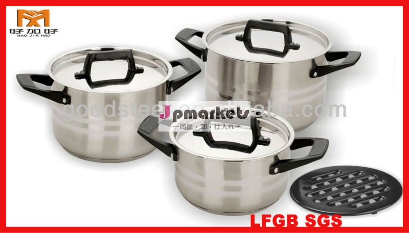 ゼブラssmsf7個プロの調理器具セットとss蓋ベークライトハンドル付き問屋・仕入れ・卸・卸売り