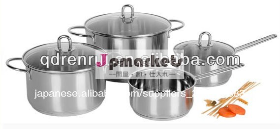 高品質の醤油pot/キャセロール/ミルクポットのためのステンレス製の調理器具が問屋・仕入れ・卸・卸売り
