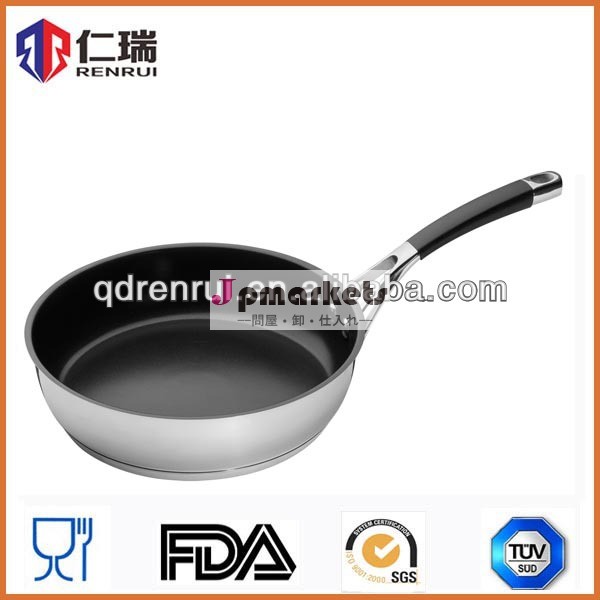 最も売れた2013中国製製品18/10非- スティックテフロンステンレス鋼台所用品セットのフライパン問屋・仕入れ・卸・卸売り