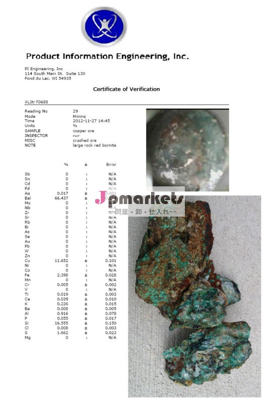 銅鉱石-マラカイト、Bornite、Copperite問屋・仕入れ・卸・卸売り