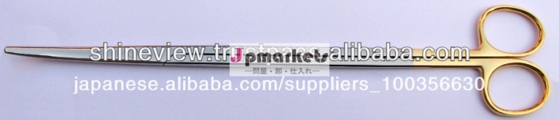 はさみurgicaltc/ネルソン- metzenbaumはさみタングステンカーバイドインサート/tcと手術器具問屋・仕入れ・卸・卸売り