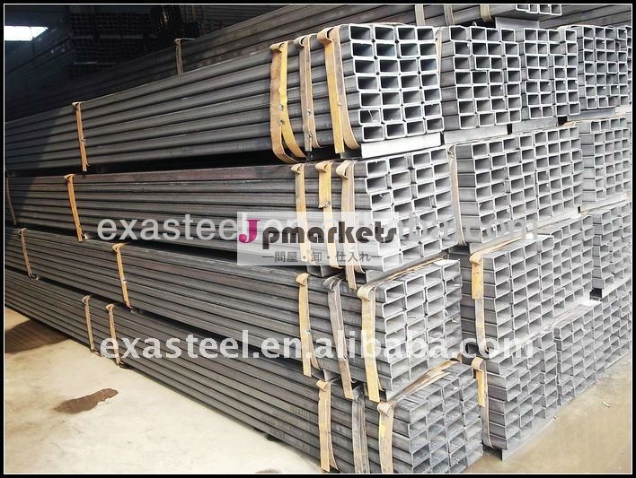 Q235/ss400/st37/s275jr黒角鋼管問屋・仕入れ・卸・卸売り