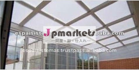 屋根を滑らせるスペインの高品質のリバーシブルのポリカーボネート問屋・仕入れ・卸・卸売り