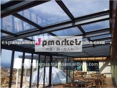 スペインの高品質の引き込み式の滑走アルミニウム屋根問屋・仕入れ・卸・卸売り