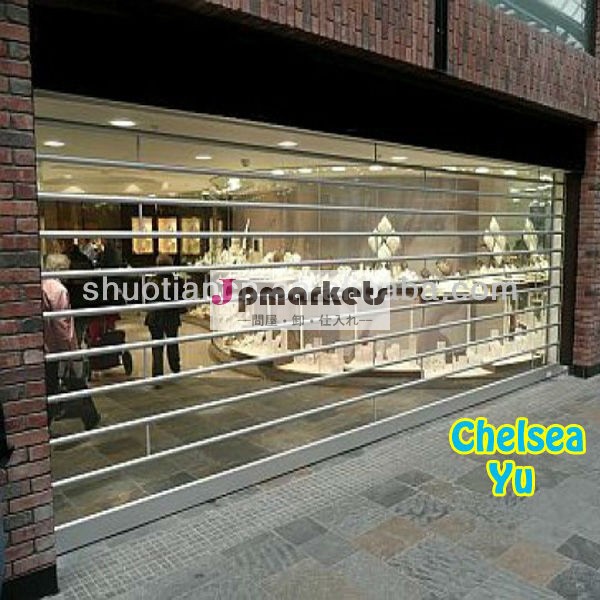 ポリカーボネート透明ローラーシャッタードア、 透明ローラー店のドア、 ポリカーボネートローラーのドア問屋・仕入れ・卸・卸売り