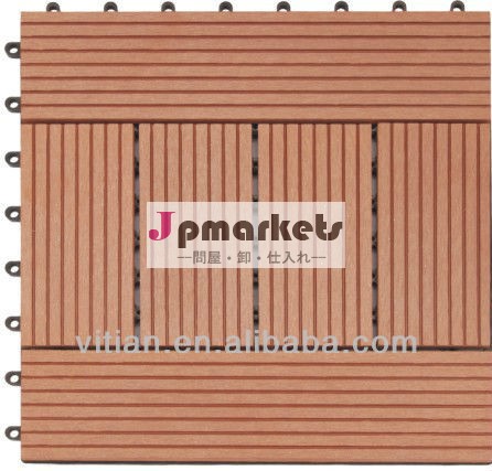 Diy屋外木材プラスチック複合材デッキ( wpc) 偽床インド問屋・仕入れ・卸・卸売り