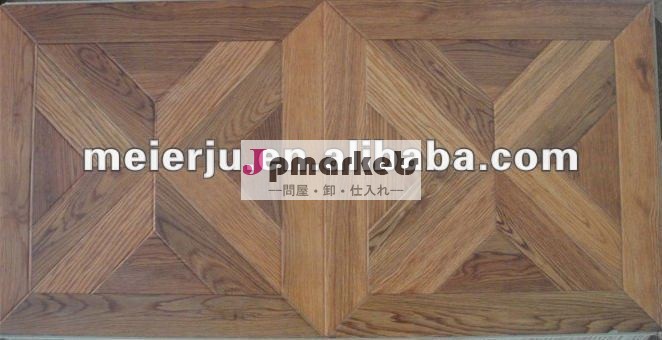 の寄木張りの床のラミネート808x403x12.3mmサイズ問屋・仕入れ・卸・卸売り