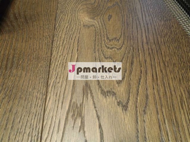 T&Gの設計されたブラシをかけられた白オイルのカシのフロアーリング問屋・仕入れ・卸・卸売り