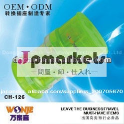 卸売英国マルチアダプタ付きギフト商品プロモーションクリスマスeu英国私たちauのピン中国の製造元( ch- 126)問屋・仕入れ・卸・卸売り