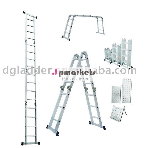 多機能のfoldableアルミニウム梯子(DG-001)問屋・仕入れ・卸・卸売り